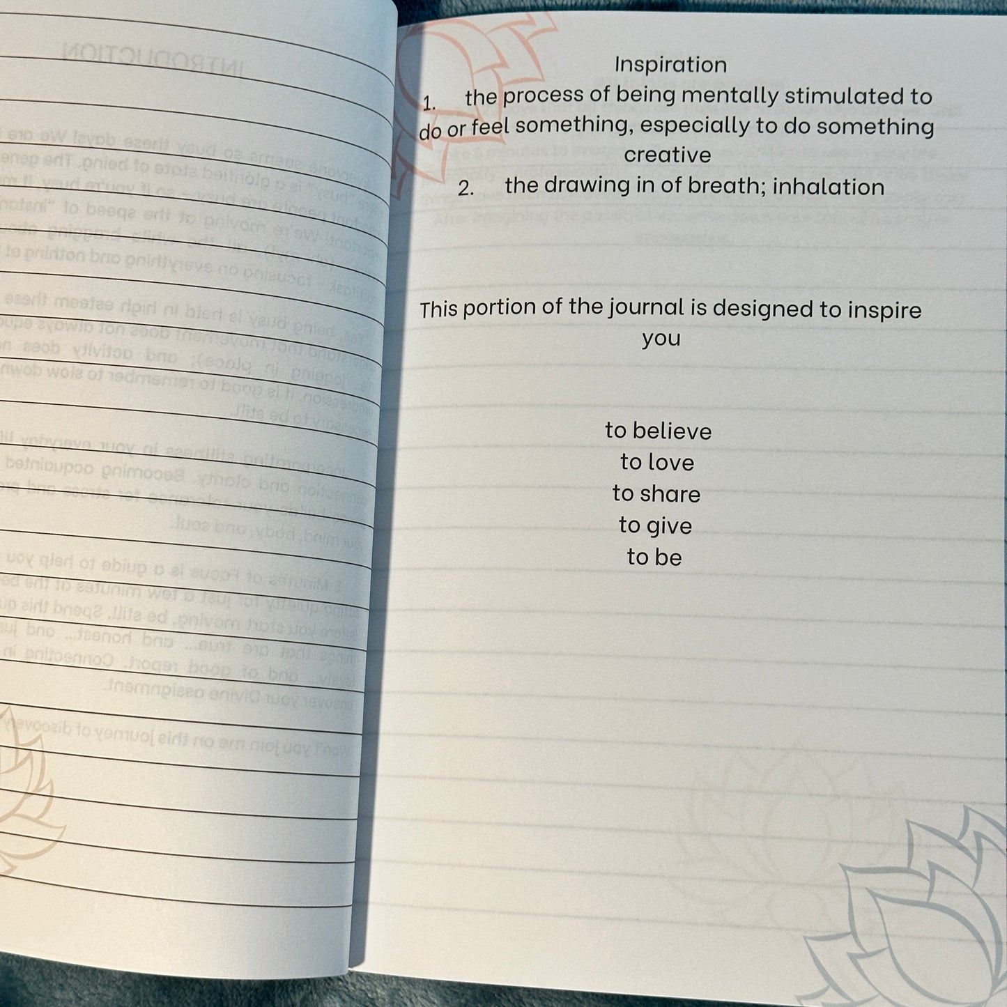 Guided Journal - 5 Minutes of Focus