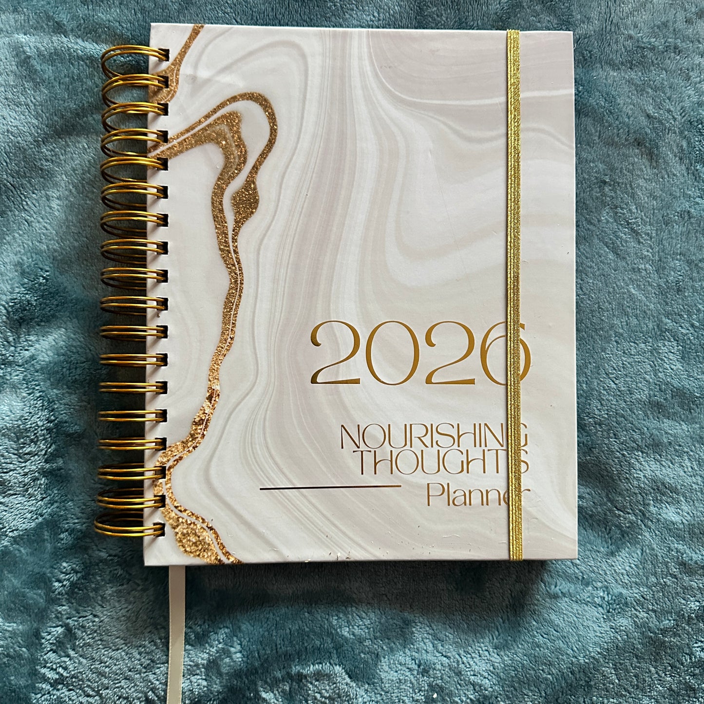 2026 Planner Premium Hard Cover Spiral Bound